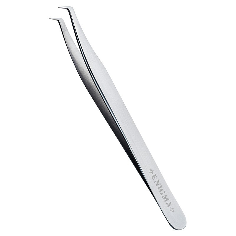 Volume Tweezer Eyelash Extensions New Enigma Black Extra Sharp 