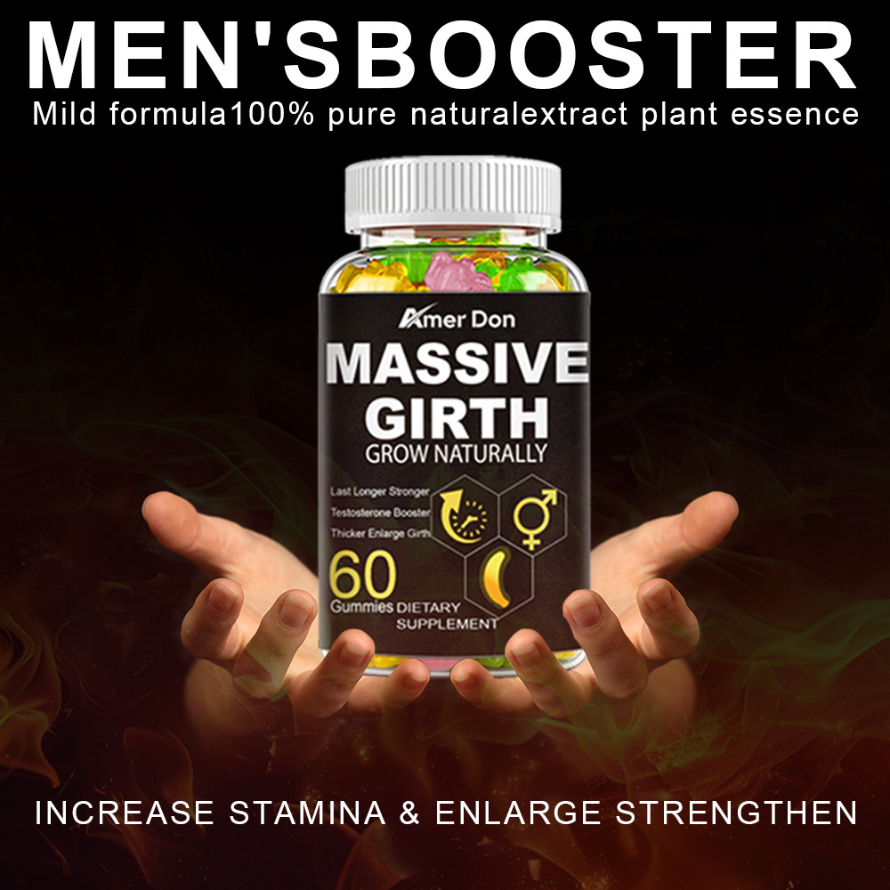MASSIVE MEN GUMMIES&Ashwagandha Root Blend Premium Formula Changes Well-being