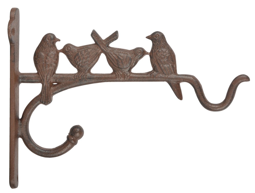 Esschert Design Cast Iron Basket Hanging Hook M