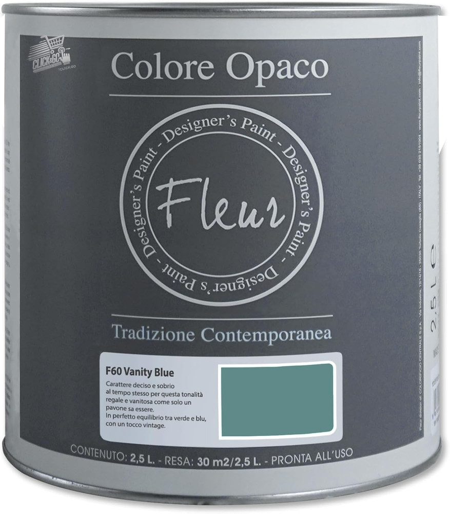 | Chalk Paint Matte, 2.5L, Unsanded, Multi-surface, Color F