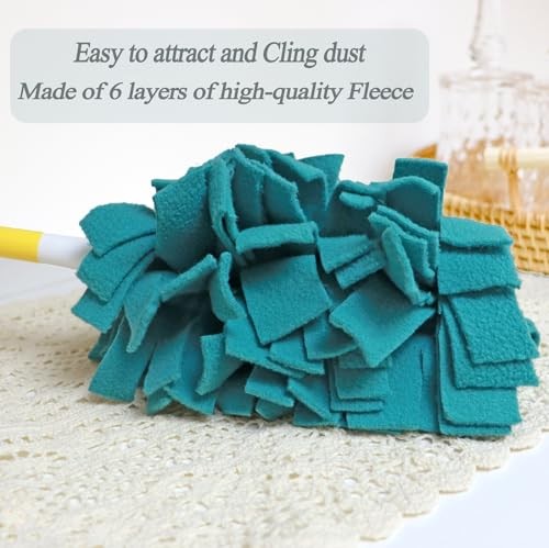 6 Layer Fleece Duster Refills for Swiffer Hand Duster, 6 Pack-multicolour-b