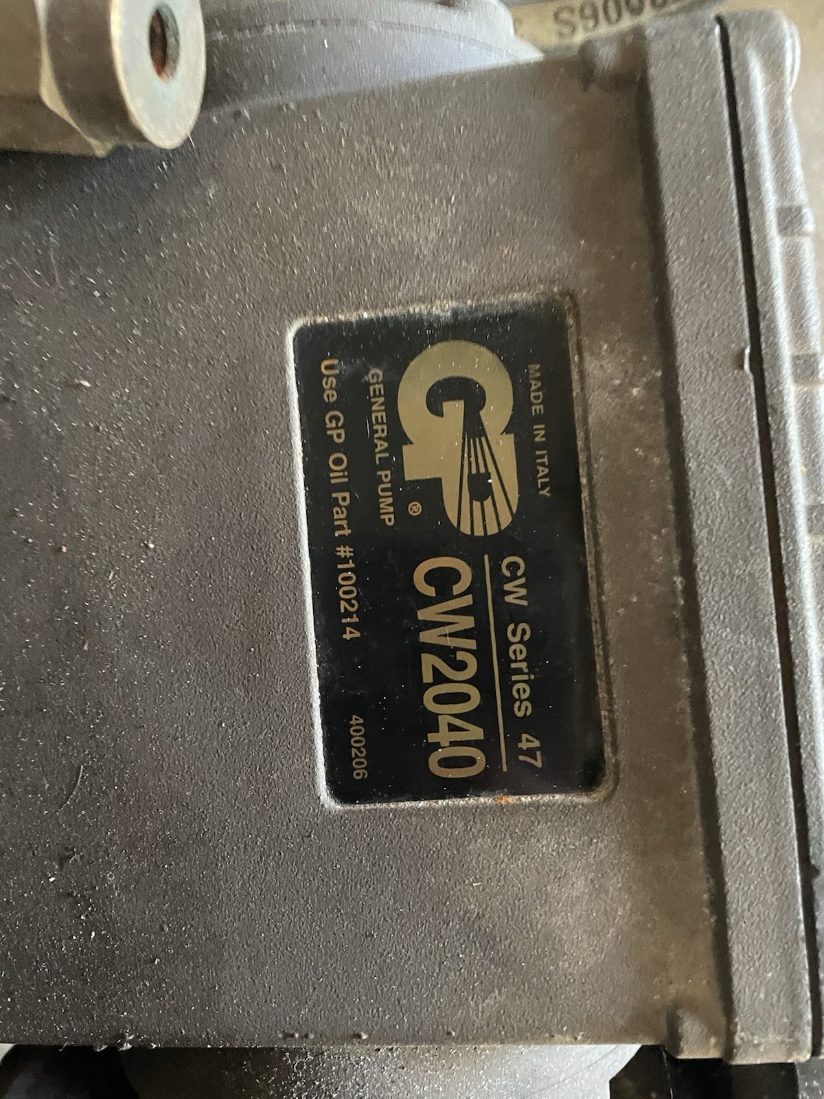 General Pump CW2040 Pressure Washer Pump CW Series 47