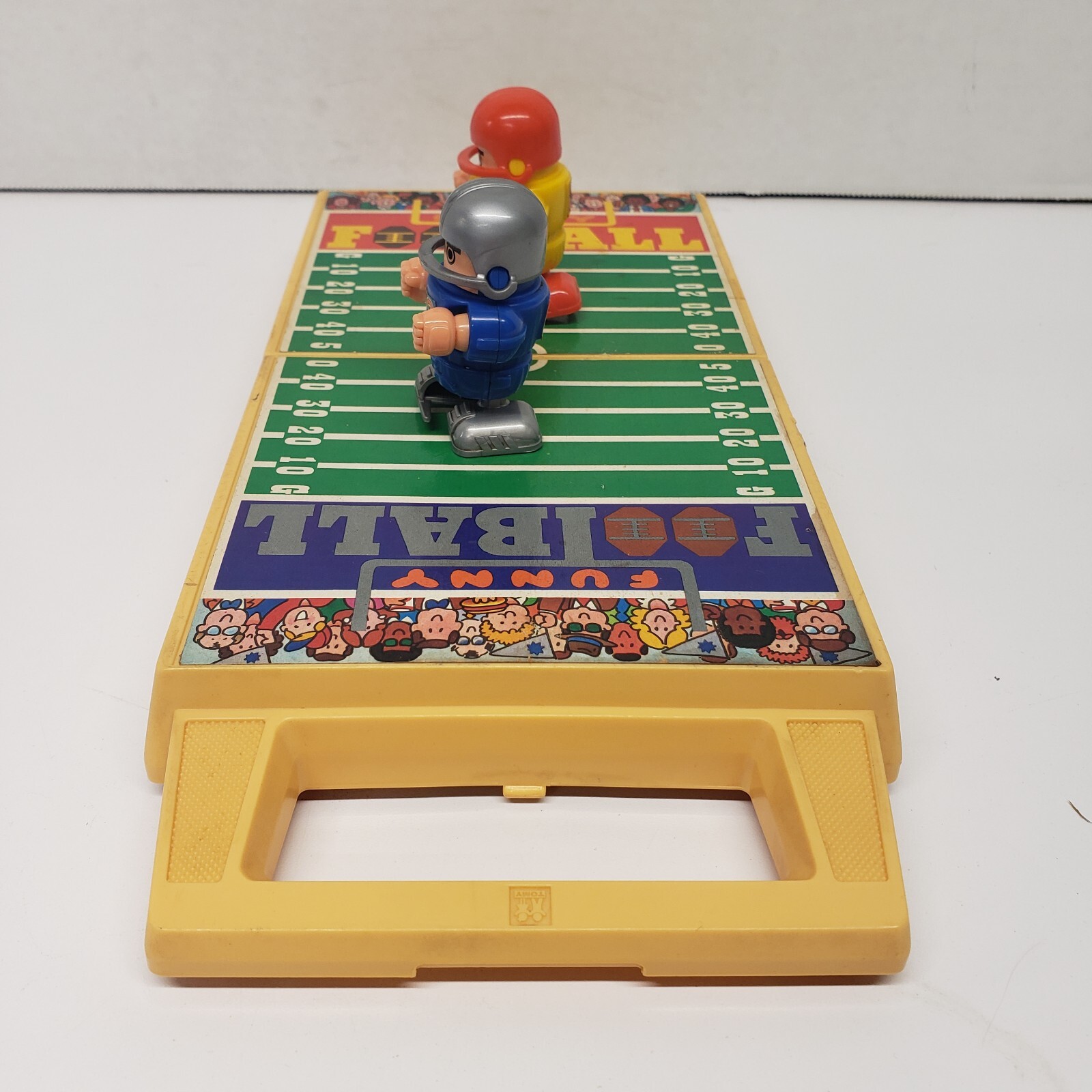 VINTAGE 1981 TOMY FUNNY FOOTBALL WIND UP TOY GAME Missing Footballs