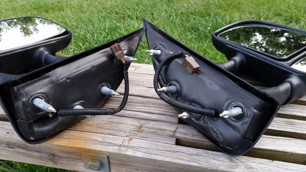 Ford OEM Econoline Eseries E150 E250 E350 Towing Telescoping power Side Mirrors