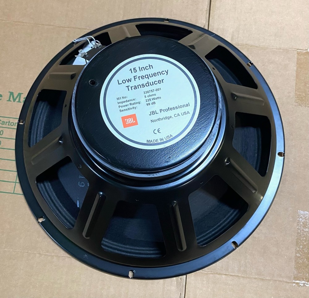 JBL 15 Inch Low Frequency Transducer 225 Watts