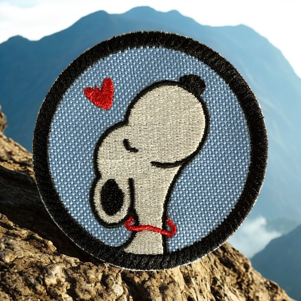 Snoopy Patch 2.51" X 2.50"
