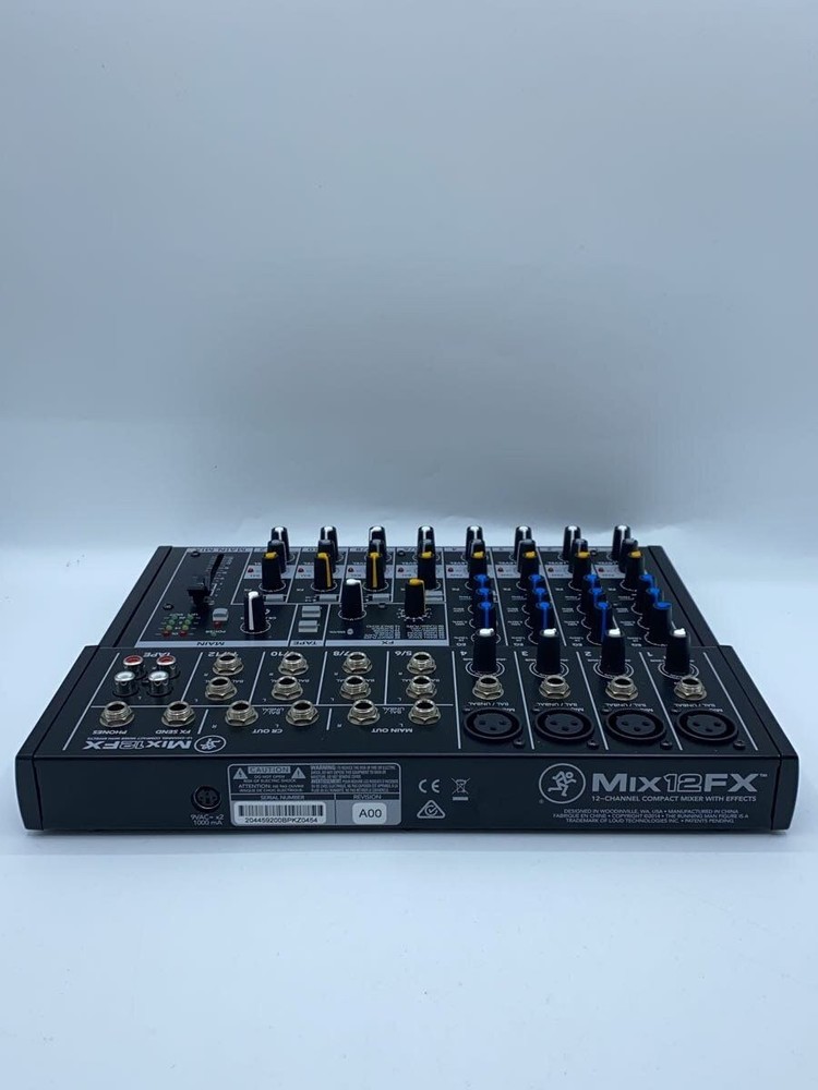 MACKIE MIXER MIX12FX ANALOG Used