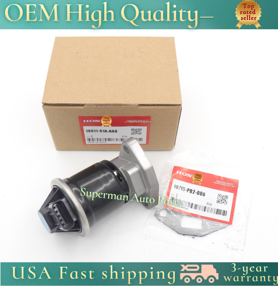 OEM Exhaust Gas Recirculation EGR Valve 18011-R1A-A00 Fit For Honda Acura