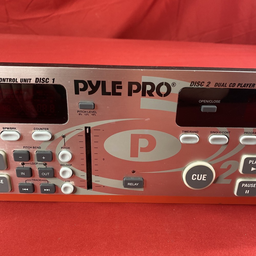 Pyle Pro (PDCD200) Dual CD Player Control Unit - No Cord - Rare!