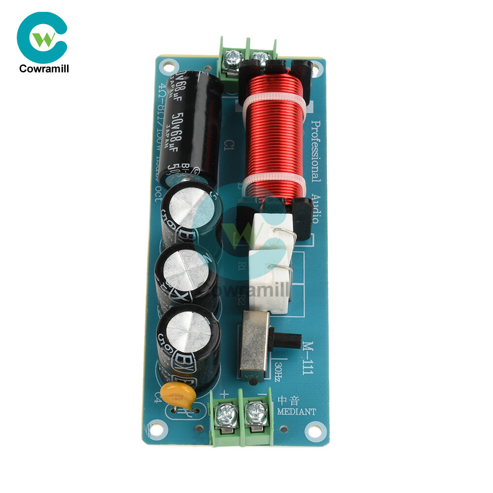 150W Midrange Speaker Frequency Divider Audio Crossover For HiFi Amplifier DIY