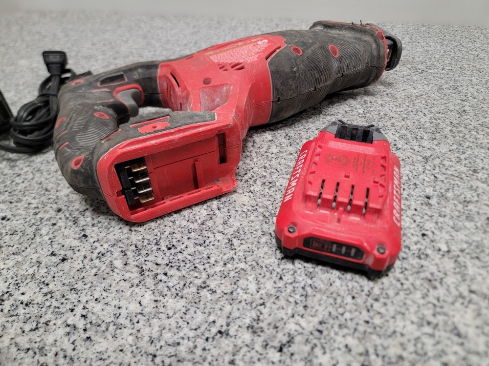 Craftsman Tools CMCS300 20V MAX Cordless Reciprocating Saw Set