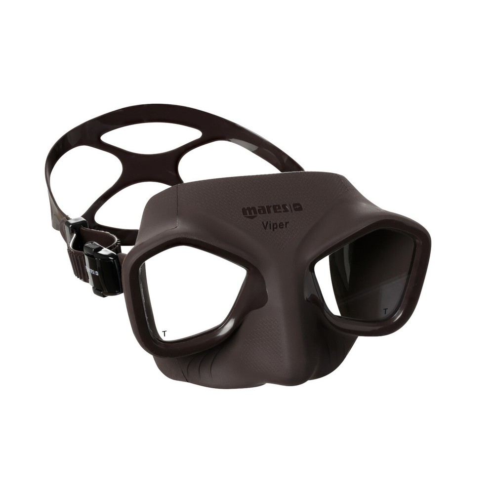 Open Box Mares Viper Mask - Brown
