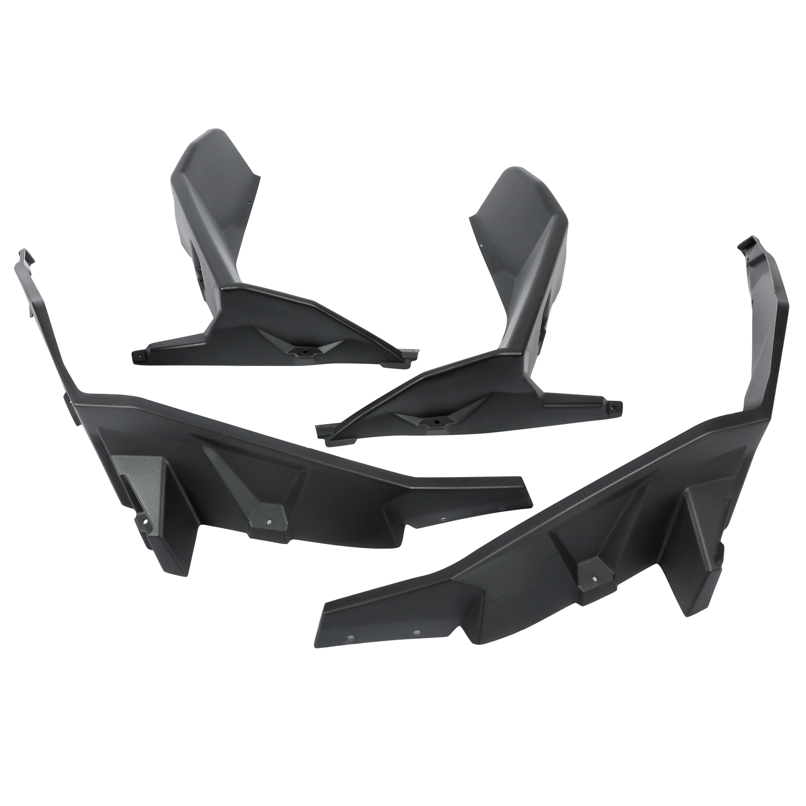 For Polaris RZR XP 1000 2014-2023 Fender Flares Mud Flaps Front & Rear Extended