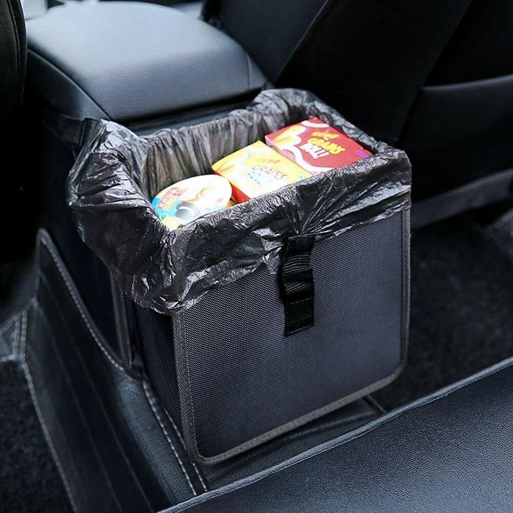 Waterproof Car Truck Trash Can Garbage Litter Bin Bag Seat Organizer Accessories