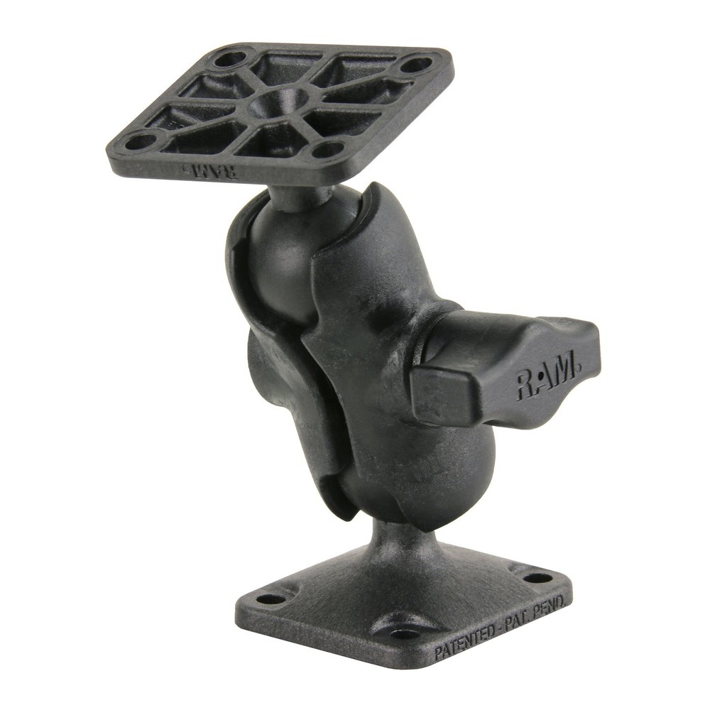 RAP-B-141U-A  RAM Composite Double Ball Mount with Rectangl...
