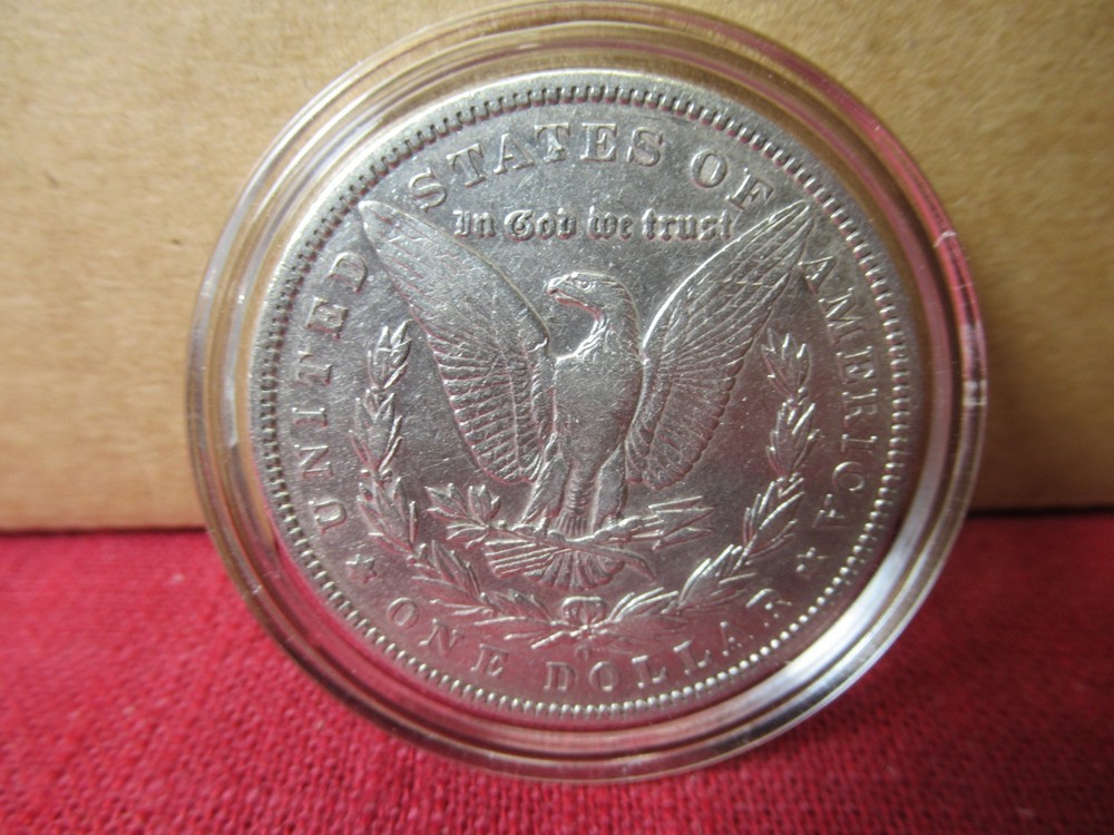 1896-O Morgan Silver Dollar!