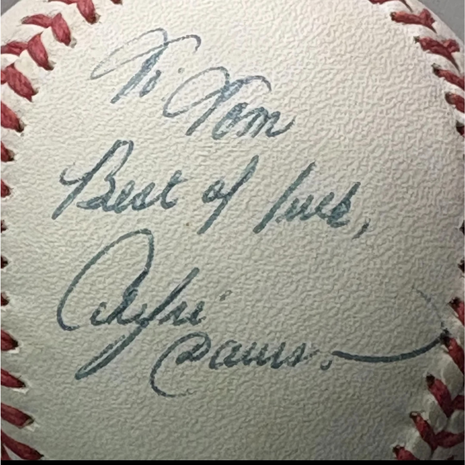 Andre Dawson Signed MLB Baseball