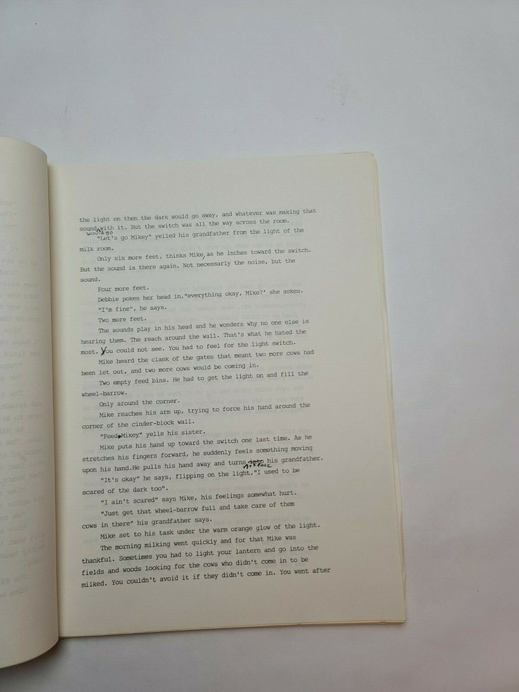 THE CATAMOUNT / David Cloud 1980's Unproduced STORY SCRIPT