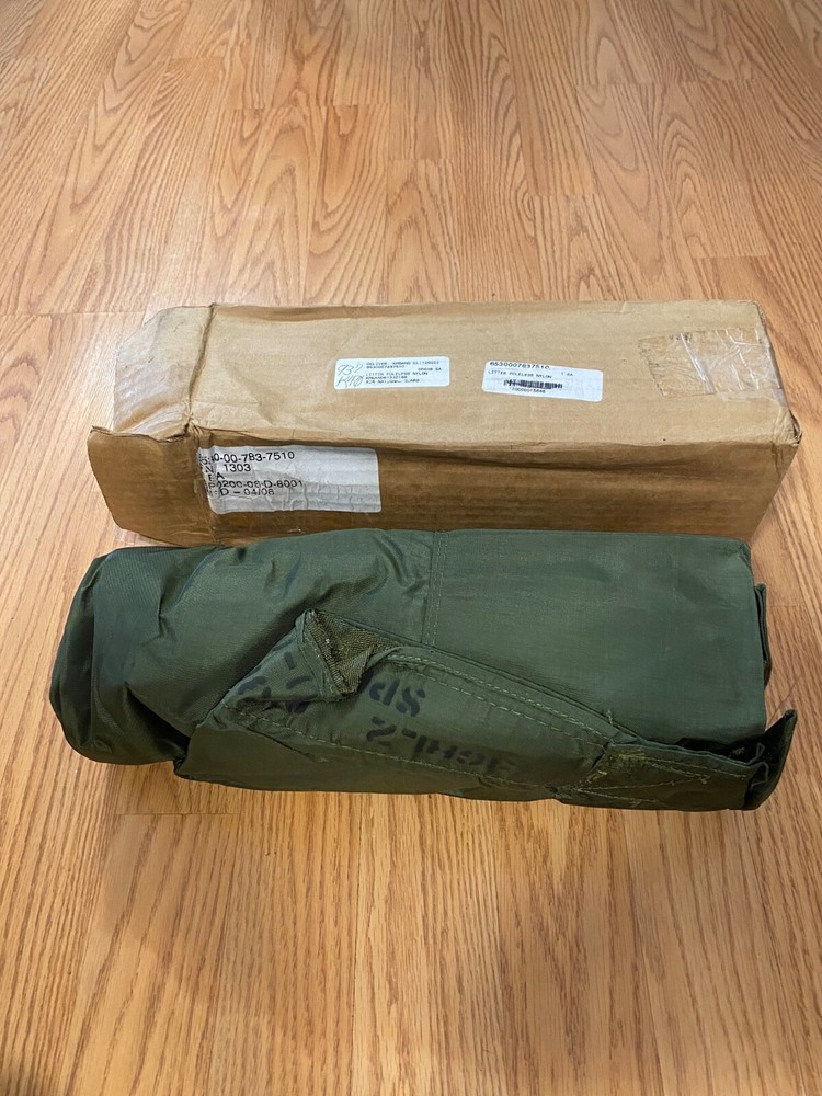 US Military NOS Poleless Nylon Litter