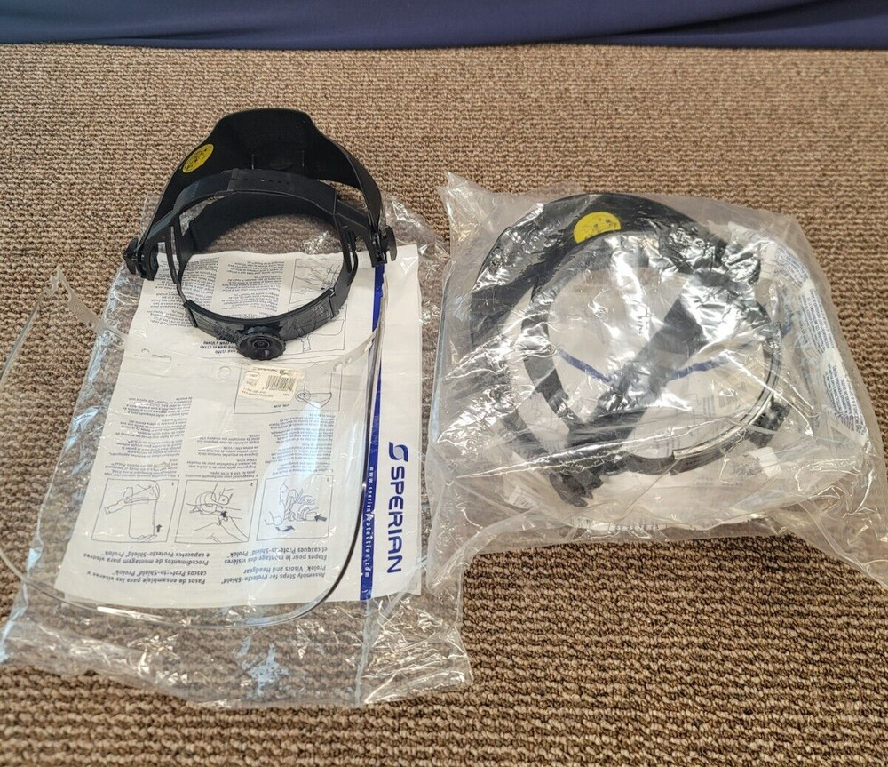 Willson Protecto Protective Splash Shield Prolok Face Gear Visor Faceshield Z87