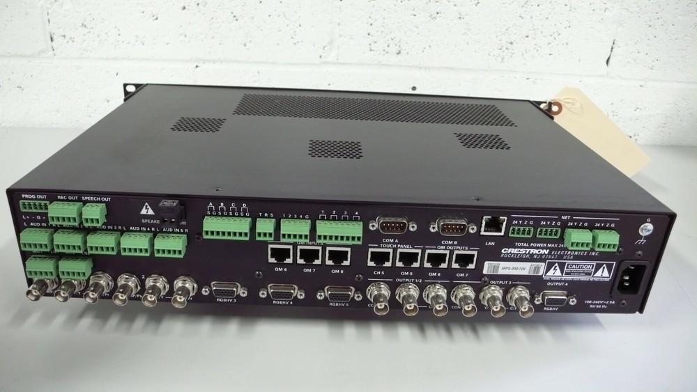 Crestron MPS-300 Multimedia Presentation System Rack Mount