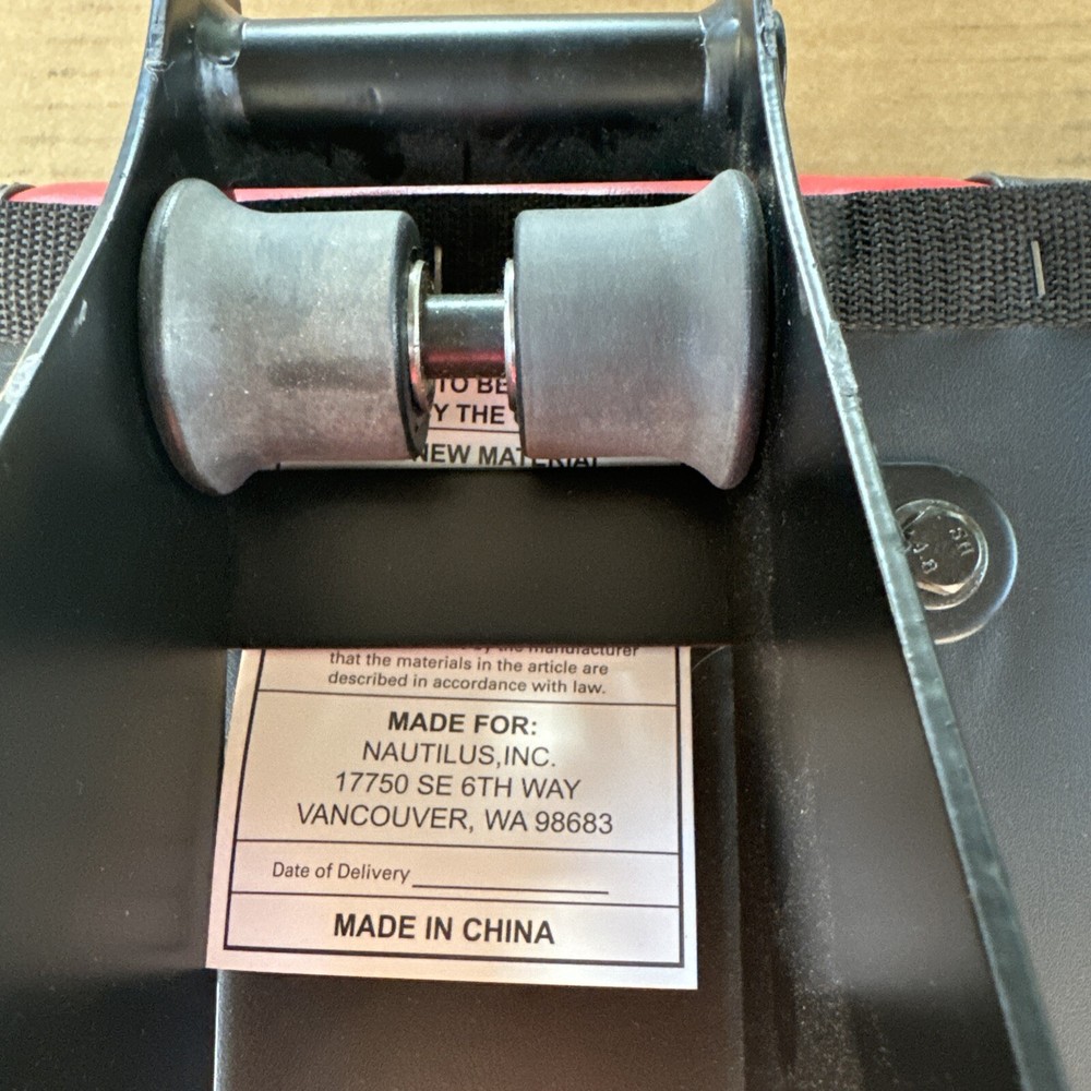 Bowflex PR1000 Seat and Trolley Bracket - Locking Pin - Great Condition