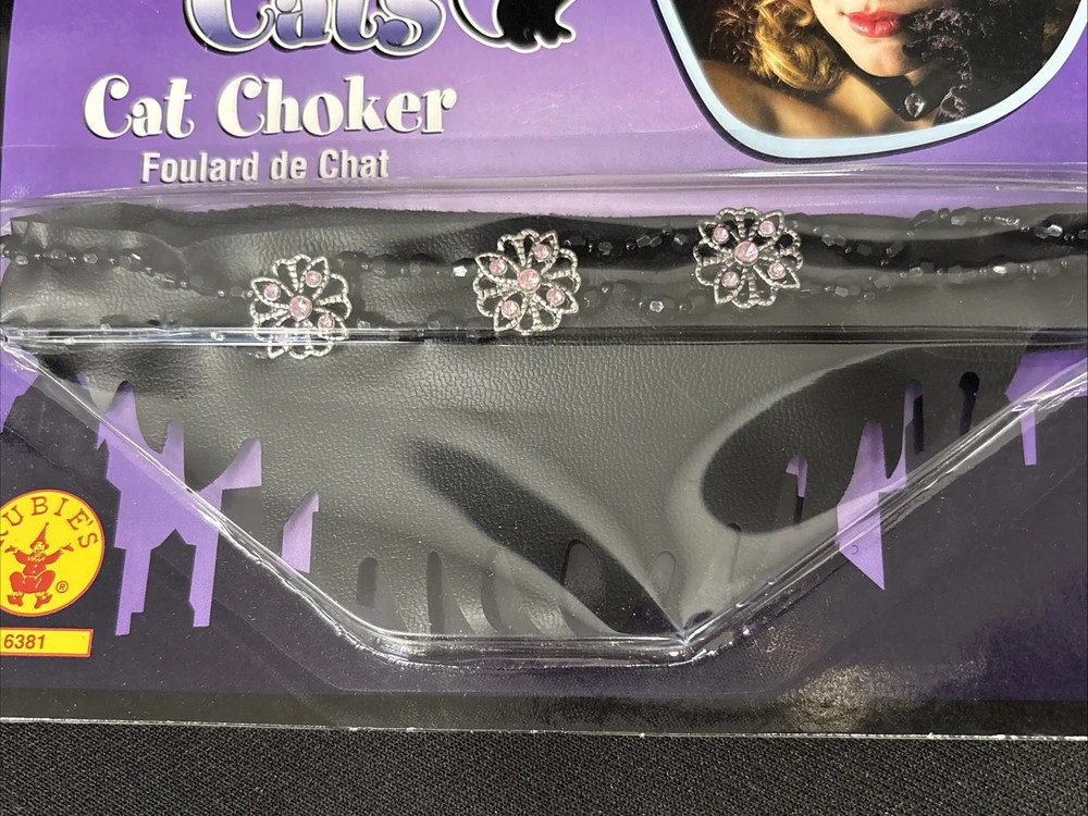 Uptown Cat Choker Halloween Accessory