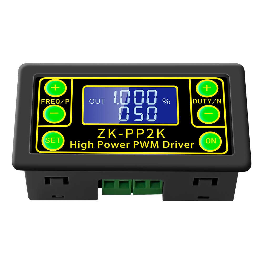 2PC ZK-PP2K PWM Dimming Speed Controller PWM Generator Driver Cycle Delay Module