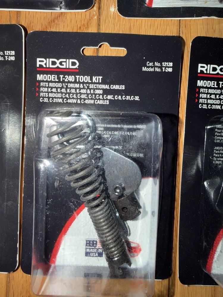 5 RIDGID T-240 TOOL KIT