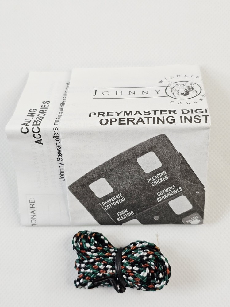 Johnny Stewart Preymaster Game Caller PM-1, Speaker, 3 Memory Card Controller