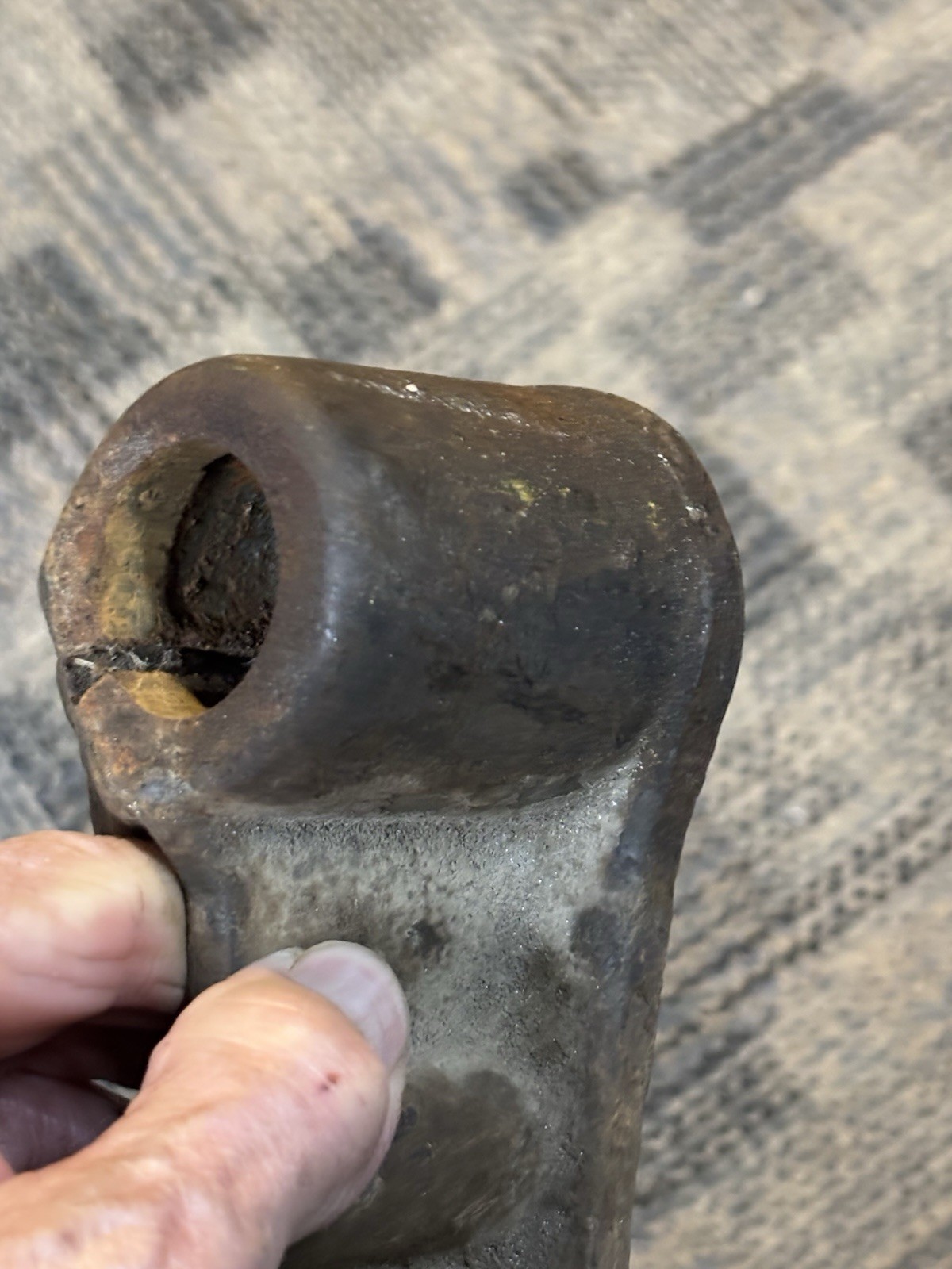 Vintage Canedy Otto No 10 1/2 Blacksmith Post Drill Table Support 1 1/4 shaft