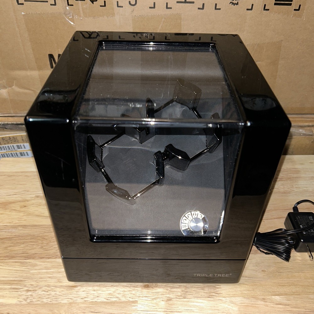 TRIPLE TREE Double Watch Winder for Automatic Watches Automatic Watch Winder...