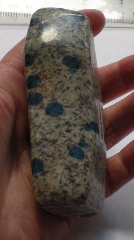 K2 Stone (Azurite and Granite) Specimen sc819