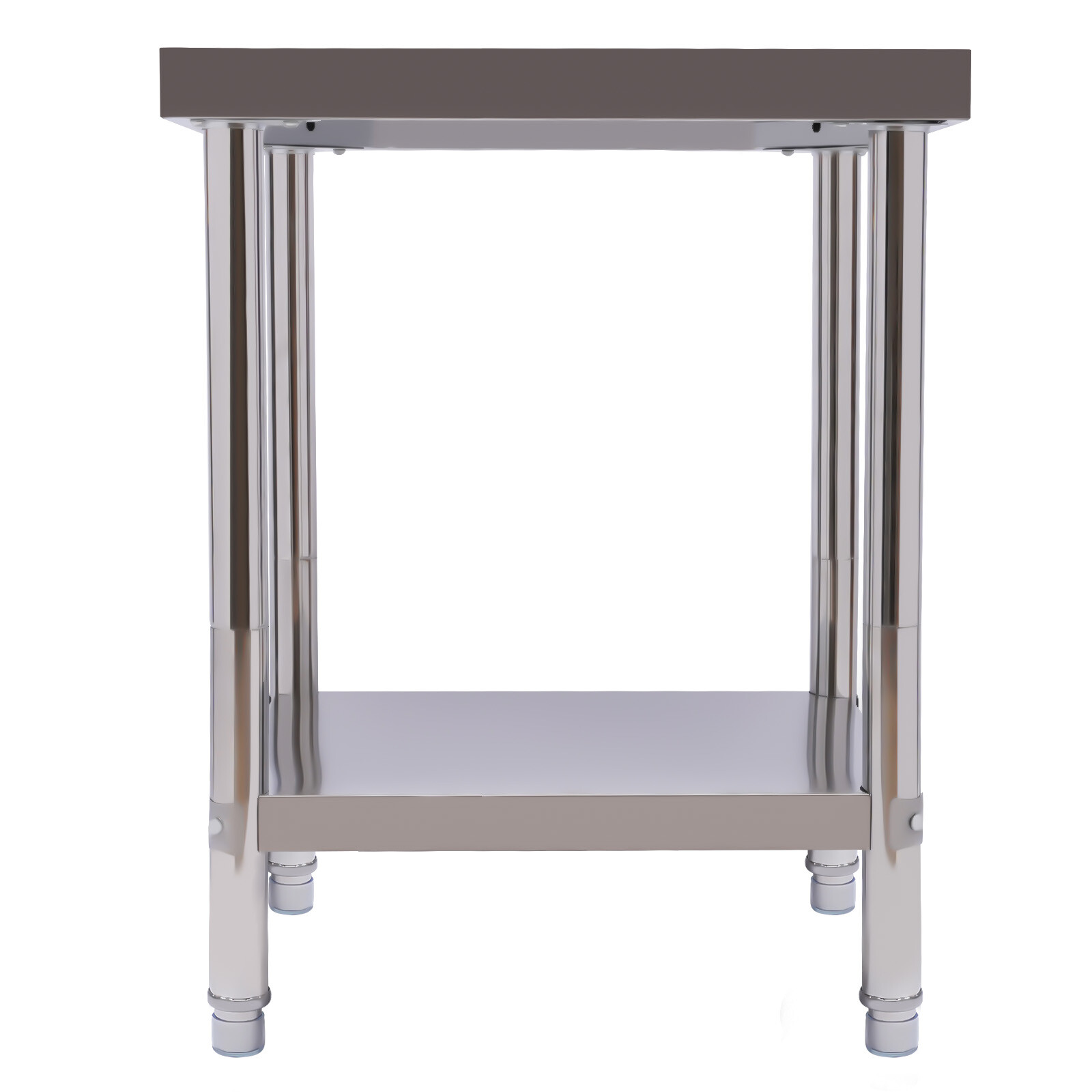 Work Table w/Undershelf Stainless Kitchen Worktop 60*45*80cm Food Prep Table