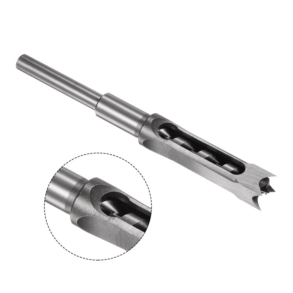3/4" Squared-hole Drill Bit for Woodworking Hollow Chisel