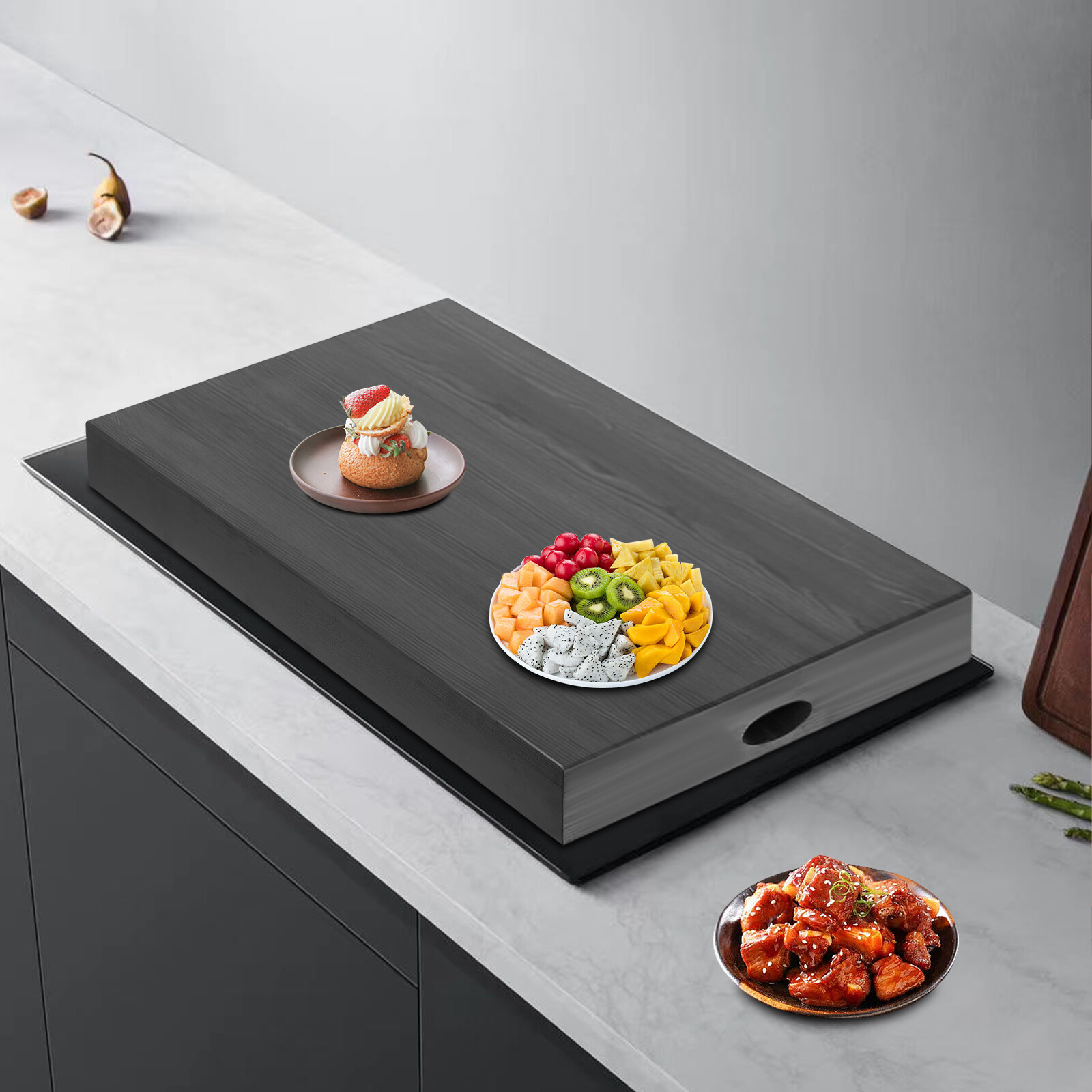 Wooden Stove Top Cover, Noodle Board Stove Cover, Stove Cover Protector