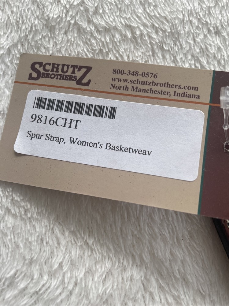 Schutz brothers Womens spur straps