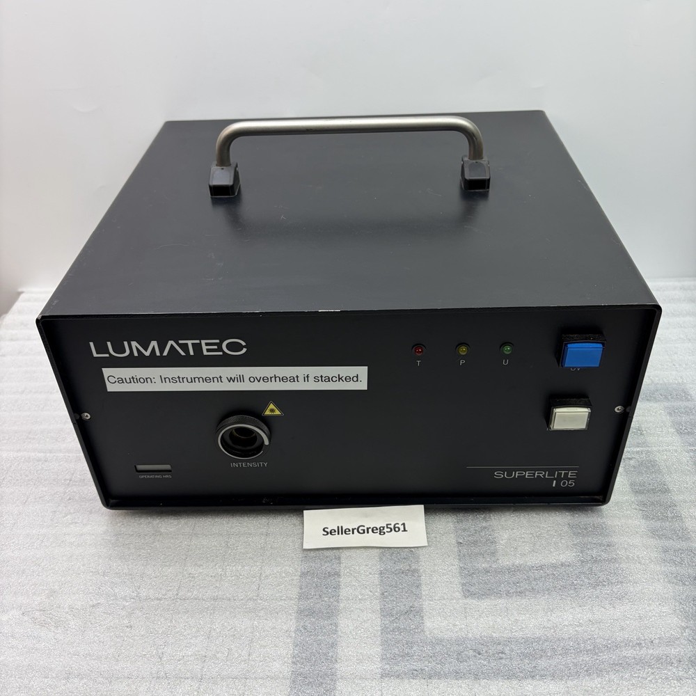 Lumatec SUPERLITE I 05 Forensic Light Unit - UNTESTED