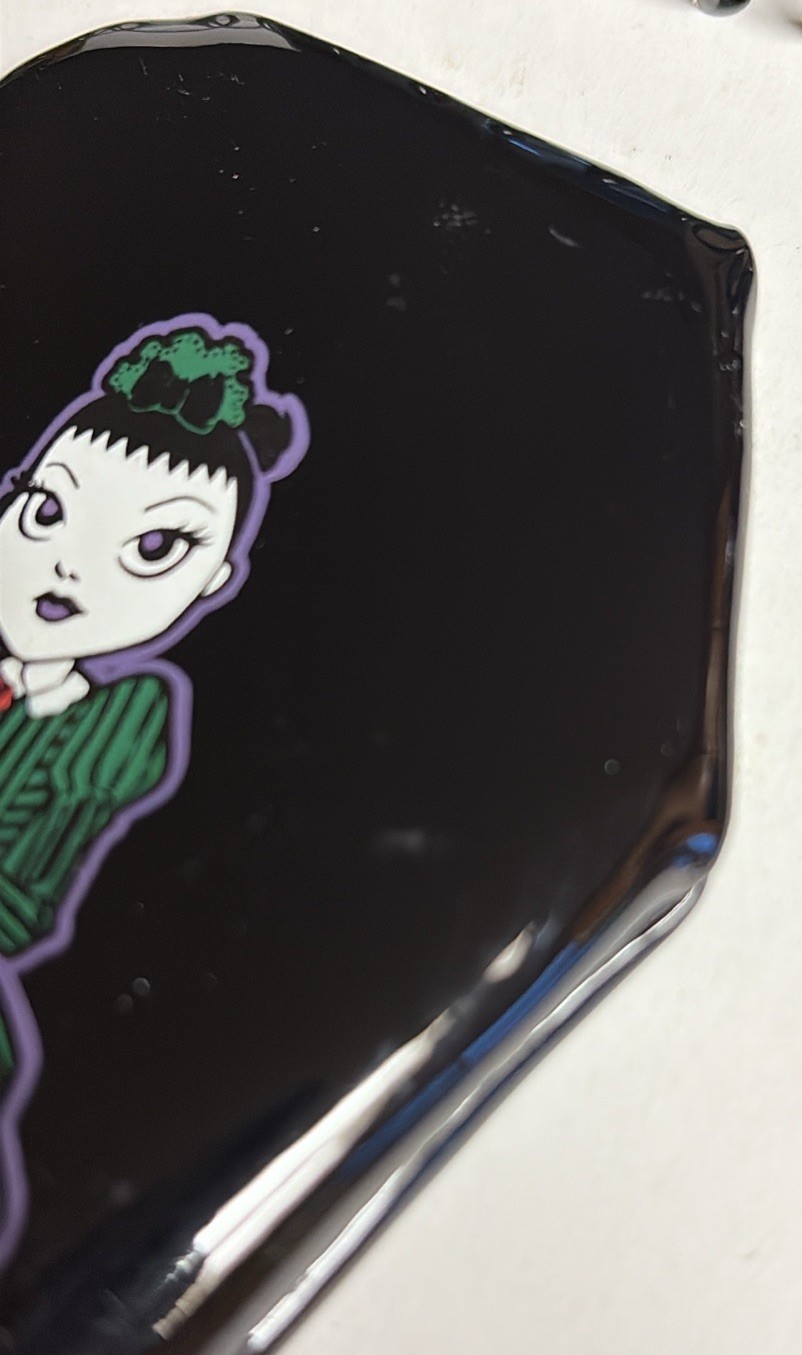 Disney Parks The Haunted Mansion Goth Maid Coffin Coin Purse RARE!!