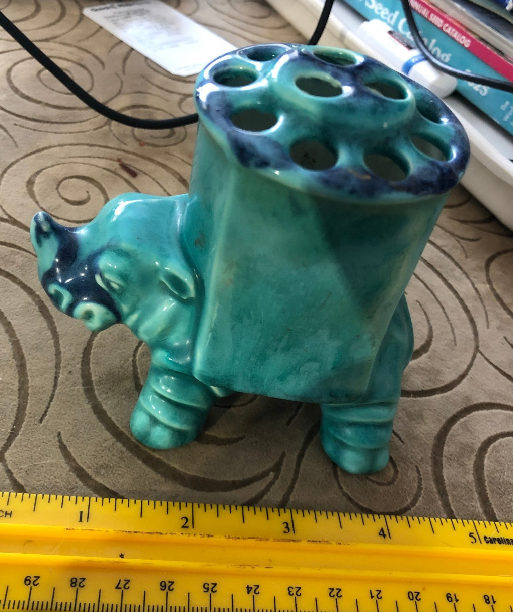 Rare Blue Rhino Cigarette Holder ERPHILA