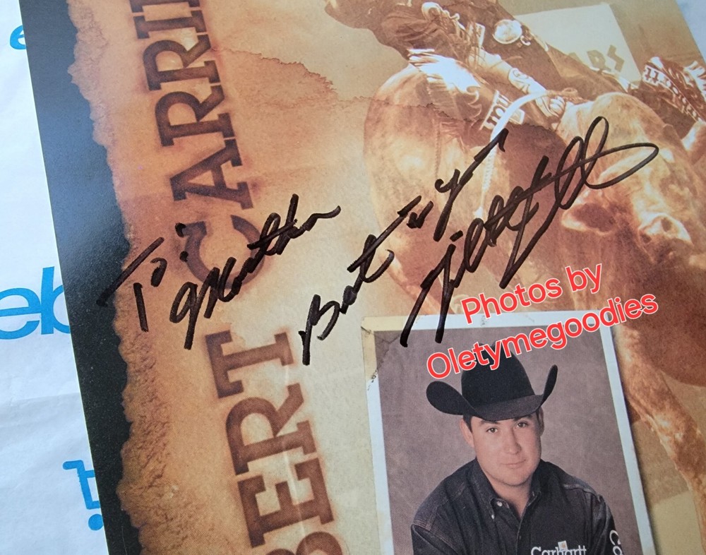 Gilbert Carrillo PBR Hand Signed 8 x 11