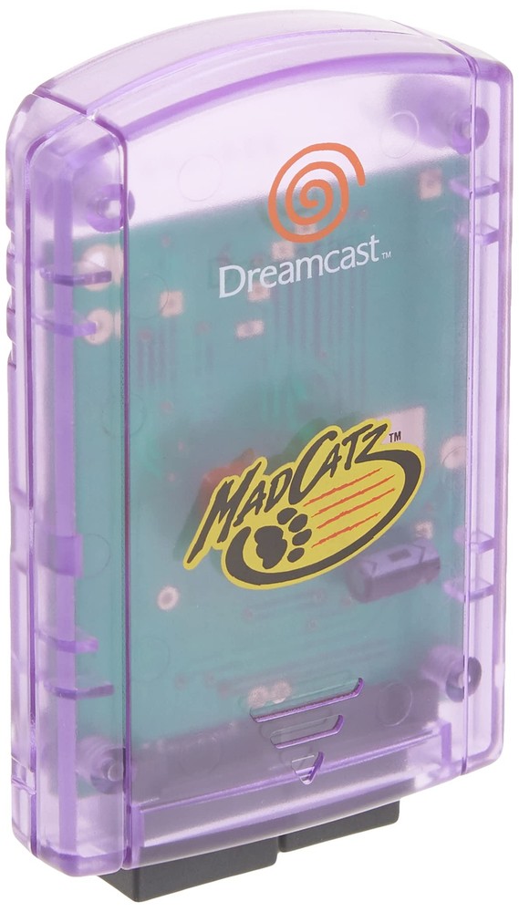 DC Memory Card Madcatz (Random Assorted Color) -Sega Dreamcast