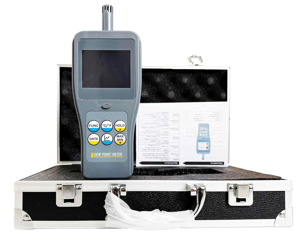 Dew Point Meter Tester With Battery Indication Function Temperature Unit (°C/°F)