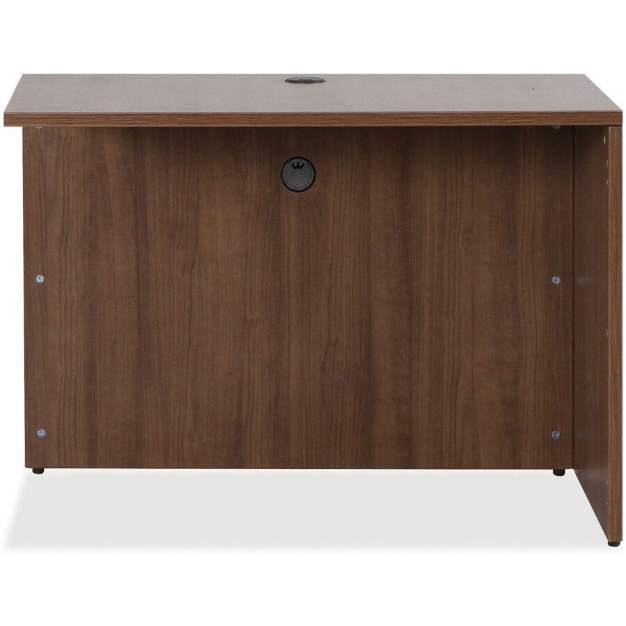 Lorell LLR69980 Walnut Laminate Return Shell 42"x24"