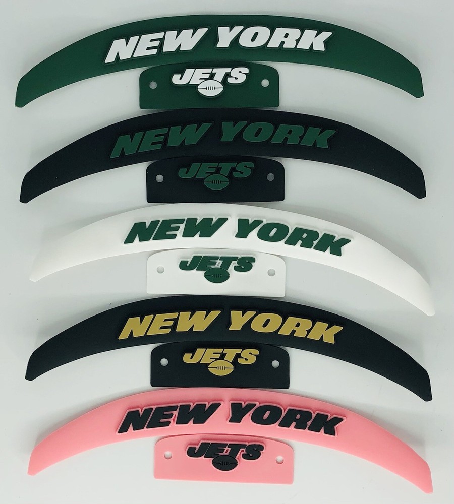 Jets Full Size Speed Helmet 3D Bumpers