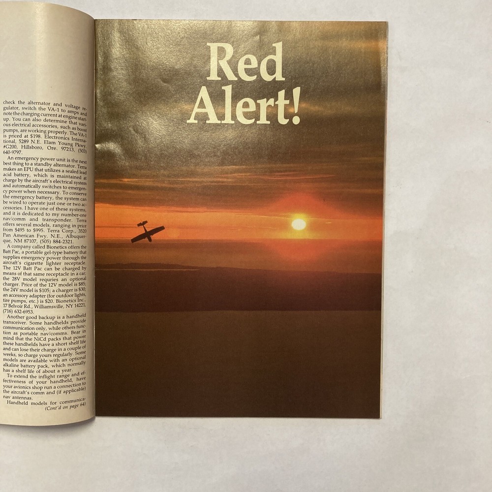 Plane & Pilot - August 1987 Issue