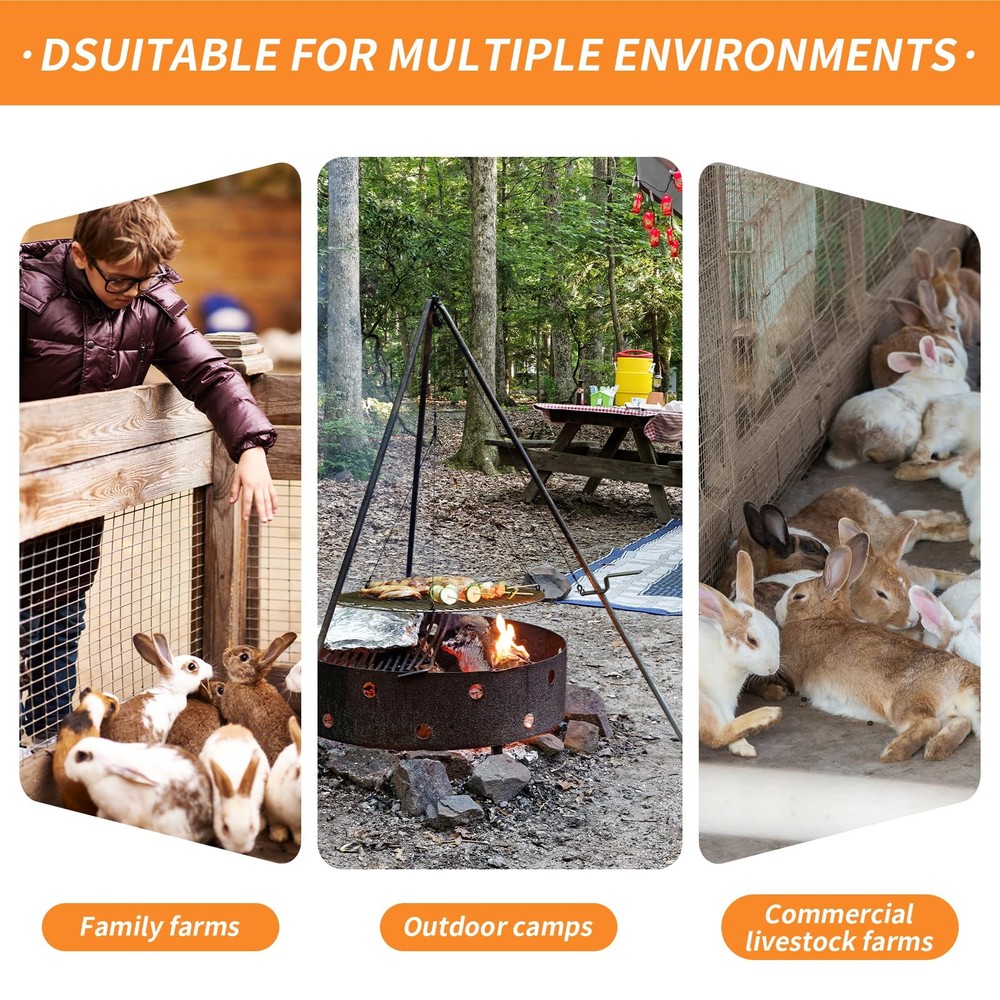 Heavy Metal Rabbit Dispatch Dislocator Skinning Tool Set – Cervical Dislocation