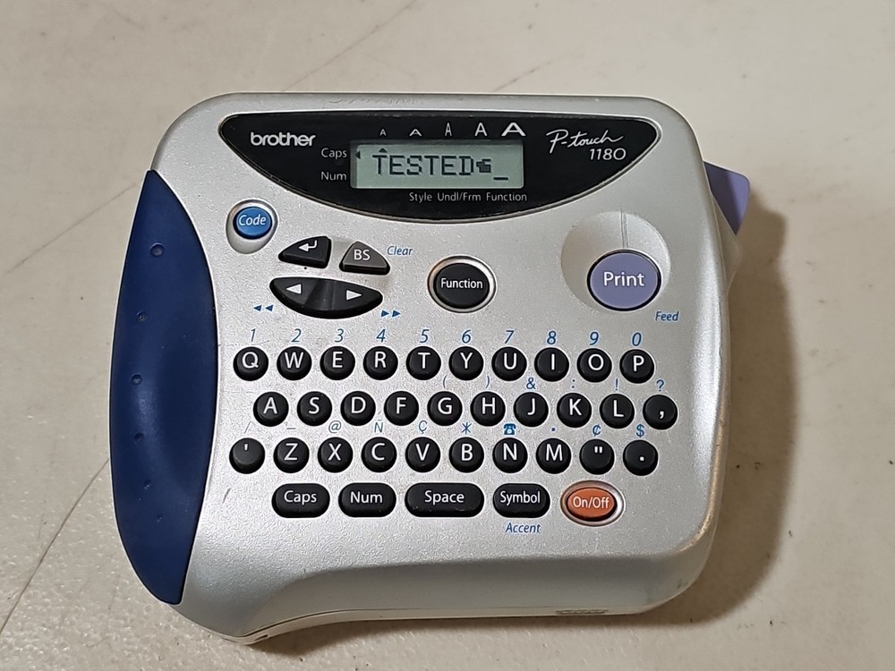 Brother P-Touch  PT-1180 Electronic Labeling System Tested