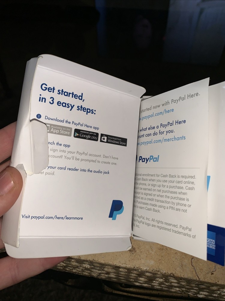 PayPal Mobile Credit Card Reader Swiper For iPhone and Android