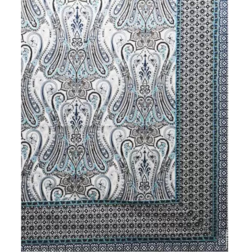 Cotton 3 Pc Bedding Set | Sequence Print | 1 Bedsheet | 2 Pillow Cover